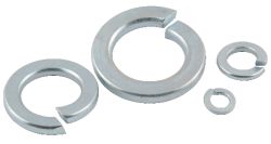 zp rect sect metric spring washers